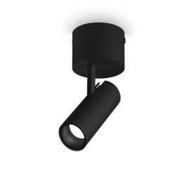 Φωτιστικό Οροφής - Spot Play 268101 6x14cm LED 7W 3000K 520Lm Black Ideal Lux