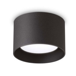 Φωτιστικό Οροφής - Σποτ Spike Round 278704 Φ10x6,5cm 1xGX53 15W Black Ideal Lux