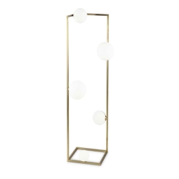 Φωτιστικό Δαπέδου Angolo 284354 30x118cm G9 max 5x28W Brass Ideal Lux