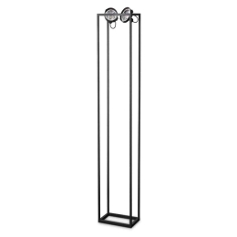 Φωτιστικό Δαπέδου Audio 293691 34x160cm GU10 max 2x50W Black Ideal Lux