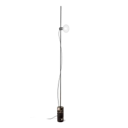 Φωτιστικό Δαπέδου Eva 295213 13x180,5cm E27 max 60W Black Ideal Lux