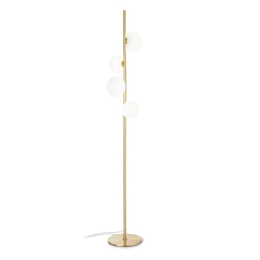 Φωτιστικό Δαπέδου Perlage 277967 32x29,5x164cm 4xG9 15W Brass Ideal Lux