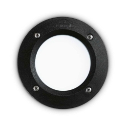 Φωτιστικό Τοίχου Χωνευτό Avenue Round 096551 13,5x8cm GX53 max 10W Black Ideal Lux