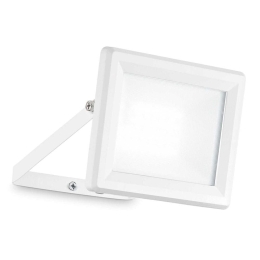 Φωτιστικό Τοίχου - Προβολέας Flood 251004 13x8,5x17,5cm LED 20W 4000K 1750Lm White Ideal Lux