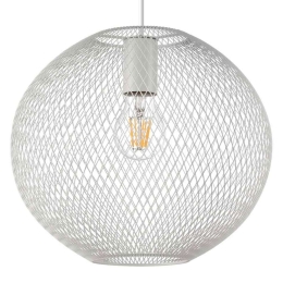 Φωτιστικό Οροφής Net 328102 Φ29,5x53,5/233,5cm 1xE27 42W White Ideal Lux