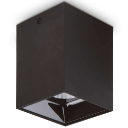 Φωτιστικό Οροφής - Σποτ Nitro 319582 9,7x9,7x12cm Led 2350lm 25W 3000K Black Ideal Lux