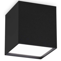 Φωτιστικό Οροφής - Σποτ Kubiko 303314 10x10x11,5cm Led 1100lm 10W 3000K Black Ideal Lux