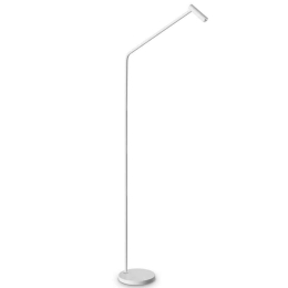 Φωτιστικό Δαπέδου Easy 295473 22x49x128cm Led 250lm 3,5W 3000K White Ideal Lux
