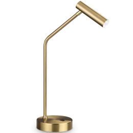 Φωτιστικό Επιτραπέζιο Easy 295541 12,7x26x46cm Led 250lm 3,5W 3000K Brass Ideal Lux