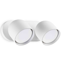 Φωτιστικό Τοίχου - Απλίκα Dodo 314136 22x8,5x11,5cm 2xGX53 15W White Ideal Lux