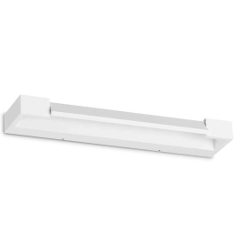 Φωτιστικό Τοίχου - Απλίκα Balance 287560 45x10x4cm Led 1450lm 12W 3000K White Ideal Lux