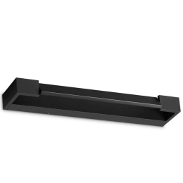 Φωτιστικό Τοίχου - Απλίκα Balance 321547 45x10x4cm Led 1450lm 12W 3000K Black Ideal Lux
