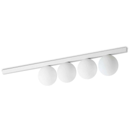 Φωτιστικό Οροφής - Ράγα Binomio 328454 86x12x15cm 4xG9 4W White Ideal Lux