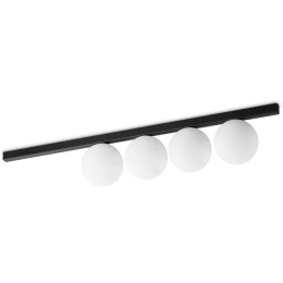 Φωτιστικό Οροφής - Ράγα Binomio 310688 86x12x15cm 4xG9 4W Black-White Ideal Lux