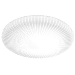 Φωτιστικό Οροφής - Πλαφονιέρα Atrium 265803 Φ35x14cm Led 1200lm 12W 3000K White Ideal Lux