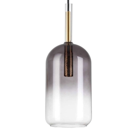 Φωτιστικό Οροφής Empire Cilindro 309804 Φ12x47,5cm 1xG9 28W Gold-Grey Ideal Lux