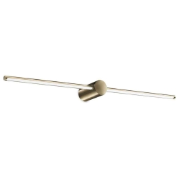 Φωτιστικό Τοίχου Filo 327792 75x11x5,5cm Led 1450lm 12,5W 3000K Brass Ideal Lux