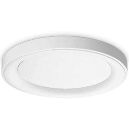 Φωτιστικό Οροφής - Πλαφονιέρα Planet 312378 Φ60x5cm Led 3000lm 33W 3000K White Ideal Lux