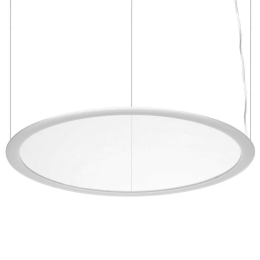Φωτιστικό Οροφής Orbit 327990 Φ63x25,5/205,5cm Led 6200lm 38W 3000K White Ideal Lux