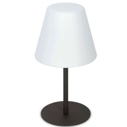 Φωτιστικό Επιτραπέζιο Arcadia 298597 Φ28x52,9cm 1xE27 42W Anthracite-White Ideal Lux
