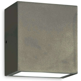 Φωτιστικό Τοίχου - Απλίκα Argo 321646 9x5,5x10,2cm Led 590lm 6W 3000K Anthracite Ideal Lux