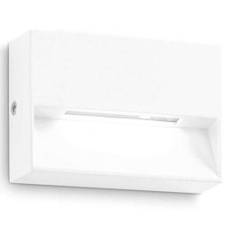 Φωτιστικό Τοίχου - Απλίκα Dedra 316901 10x3x6,6cm Led 160lm 1,5W 3000K White Ideal Lux