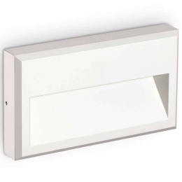 Φωτιστικό Τοίχου - Απλίκα Febe 322292 22,5x3,4x13cm Led 630lm 6W 4000K White Ideal Lux