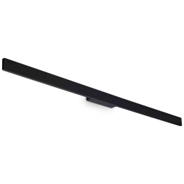 Φωτιστικό Τοίχου - Απλίκα Linea 328607 144x5x5cm Led 2600lm 23W 3000K Black Ideal Lux