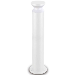 Φωτιστικό Δαπέδου Torre 321875 Φ18x80cm 1xE27 15W White Ideal Lux