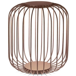 Φωτιστικό Δαπέδου Djambe 293387 Φ55x65cm Led 2300lm 18W 3000K Coffee Ideal Lux