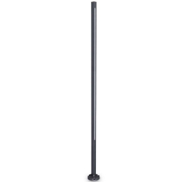 Φωτιστικό Δαπέδου Jedi 306803 2,5x2,5x160,5cm Led 2900lm 25W 3000K Anthracite Ideal Lux