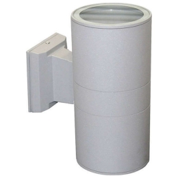 Φωτιστικό Τοίχου - Απλίκα Up-Down HI7001 2XE27 Grey Aca