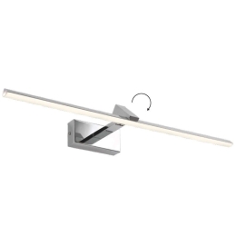Φωτιστικό Τοίxου - Απλίκα Mirar PN13LEDW50CH 8W Led 50x16,5x7,5cm Chrome Aca Μέταλλο