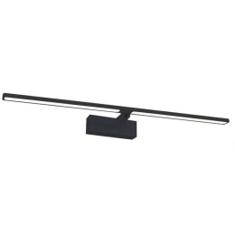 Φωτιστικό Τοίxου - Απλίκα Palma PN15LEDW67BK 12W Led 66,5x14,5x5cm Black Aca Μέταλλο