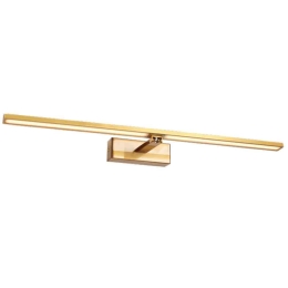 Φωτιστικό Τοίxου - Απλίκα Palma PN15LEDW67BR 12W Led 66,5x14,5x5cm Brass Aca Μέταλλο
