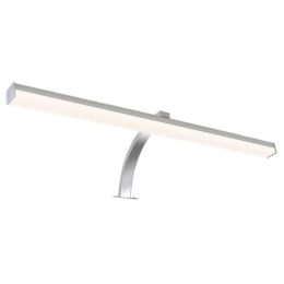 Φωτιστικό Τοίχου - Απλίκα Μπάνιου Vide PN77LEDW50CH 8W Led 50x16x9,5cm Chrome Aca Μέταλλο