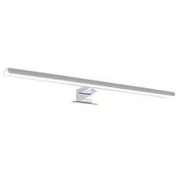 Φωτιστικό Τοίχου - Απλίκα Μπάνιου Voir PN78LEDW50CH 8W Led 50x4x10,5cm Chrome Aca Μέταλλο