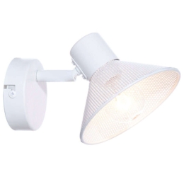 Φωτιστικό Τοίxου - Απλίκα Paloma TNK2831SW 1xΕ14 16x13x9cm White Aca Μέταλλο