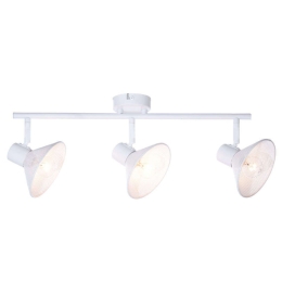 Φωτιστικό Τοίxου - Απλίκα Paloma TNK2833SW 3xΕ14 53x13x19cm White Aca Μέταλλο