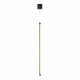 Φωτιστικό Οροφής Avenue ZM16LEDP100BK 18W Led Αφής Dimmable Φ1,8cm 250cm Black Aca Μέταλλο