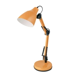 Φωτιστικό Γραφείου Kingston 2918OR 1ΧE27 Φ15cm Φ12cm 50cm Orange Aca