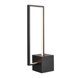 Φωτιστικό Επιτραπέζιο Aelia PN30LEDTBK Led 12W 18X11X46cm Black Aca
