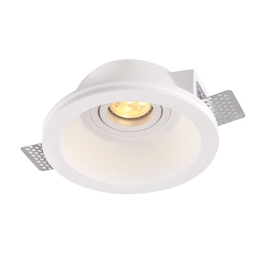 Φωτιστικό Οροφής - Σποτ Χωνευτό Trimless Aari G16860C Στρογγυλό Κινητό GU10 White Aca