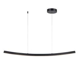 Φωτιστικό Οροφής - Ράγα Naava YL1721LEDPBK 20W Led 102X15X110cm Black Aca