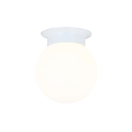 Φωτιστικό Τοίxου - Απλίκα Capri SU0608WW 1xE27 Φ15cm 17cm White Aca