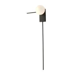 Φωτιστικό Τοίxου - Απλίκα Cyclops OD94581WLB 1xG9 30x17x85cm Black-White Aca