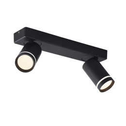 Φωτιστικό Οροφής - Σποτ Divino RA3632SBK 2XGU10 32x7x13,5cm Black Aca