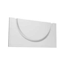 Προφίλ Γύψινο Trimless Andie Για Ταινία Led G8020W Ημικύκλιο 84x42x5cm White Aca Γύψος