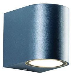 Φωτιστικό Τοίχου - Απλίκα SL8210GU10G 5,8x8,1cm 1xGU10 3W IP65 Dark Grey Aca Πλαστικό, Γυαλί