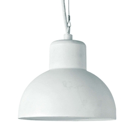 Φωτιστικό Οροφής Εξωτερικού Χώρου BERO1PWH Φ20cm 1xE27 10W IP44 White Aca Ατσάλι,Pc